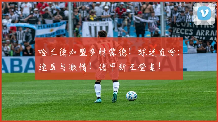 哈兰德加盟多特蒙德！球迷直呼：速度与激情！德甲新王登基！